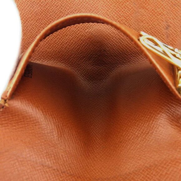 Louis Vuitton Key Case Monogram Beige Monogram Canvas Authentic Used - Picture 6 of 7